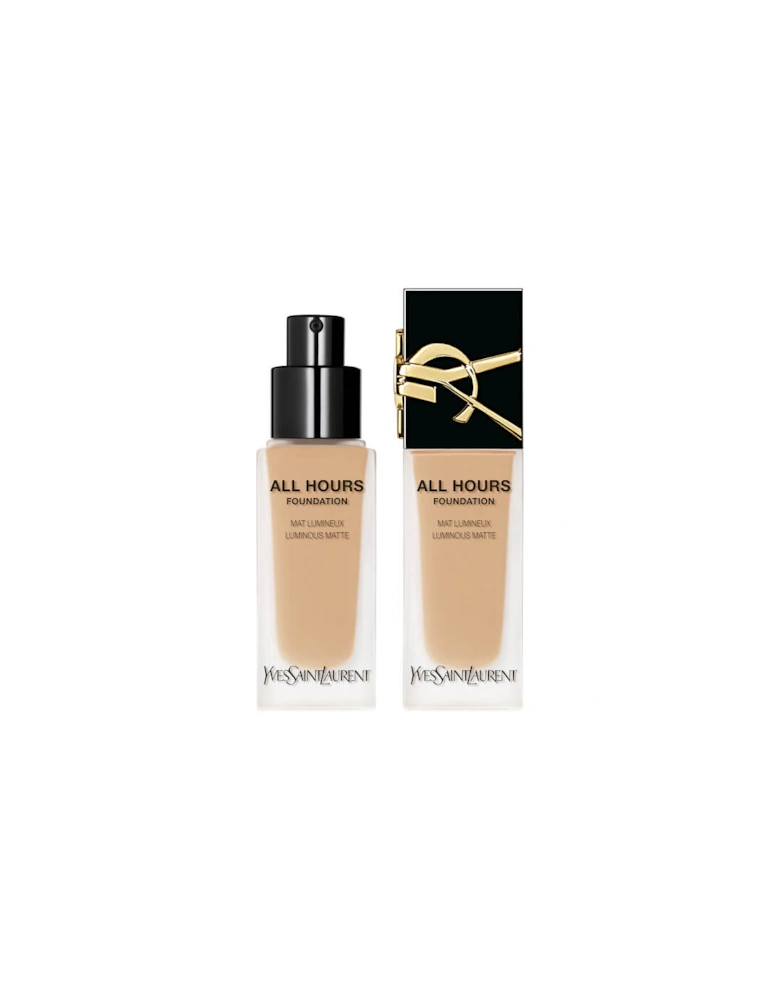 Yves Saint Laurent All Hours Luminous Matte Foundation with SPF 39 - LC6