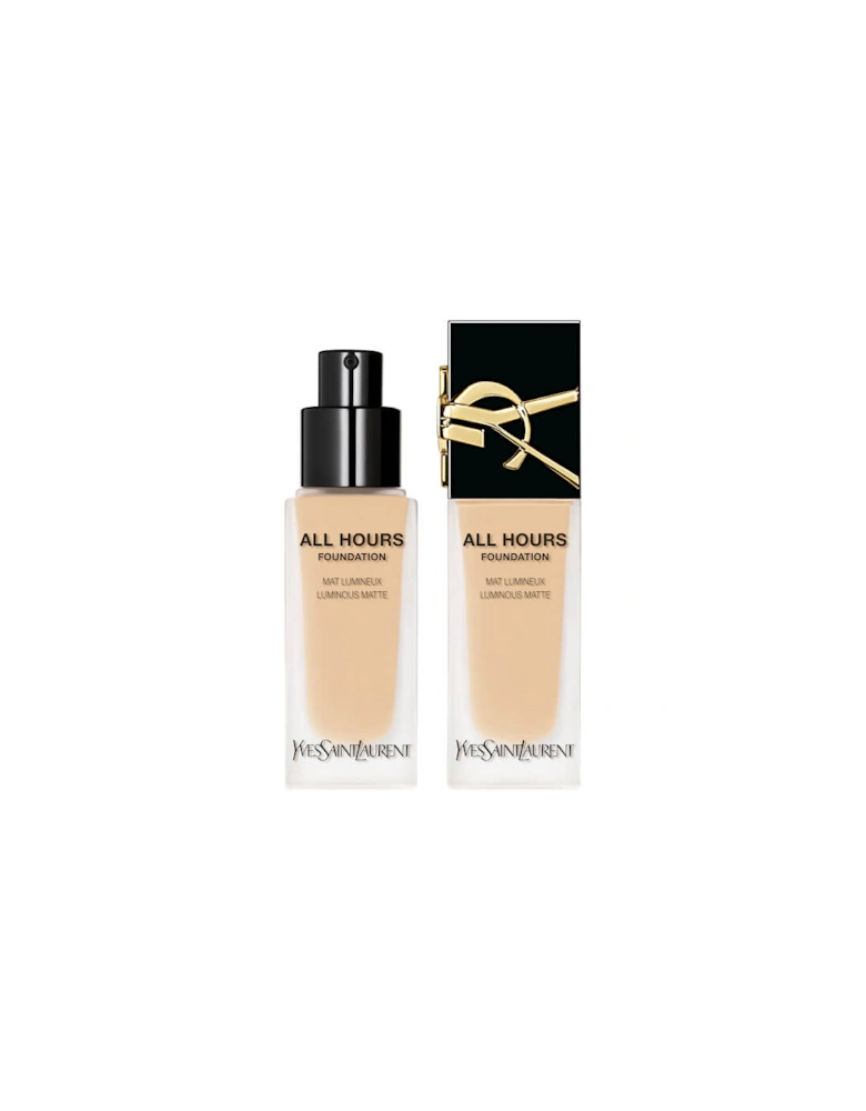 Yves Saint Laurent All Hours Luminous Matte Foundation with SPF 39 - DC7