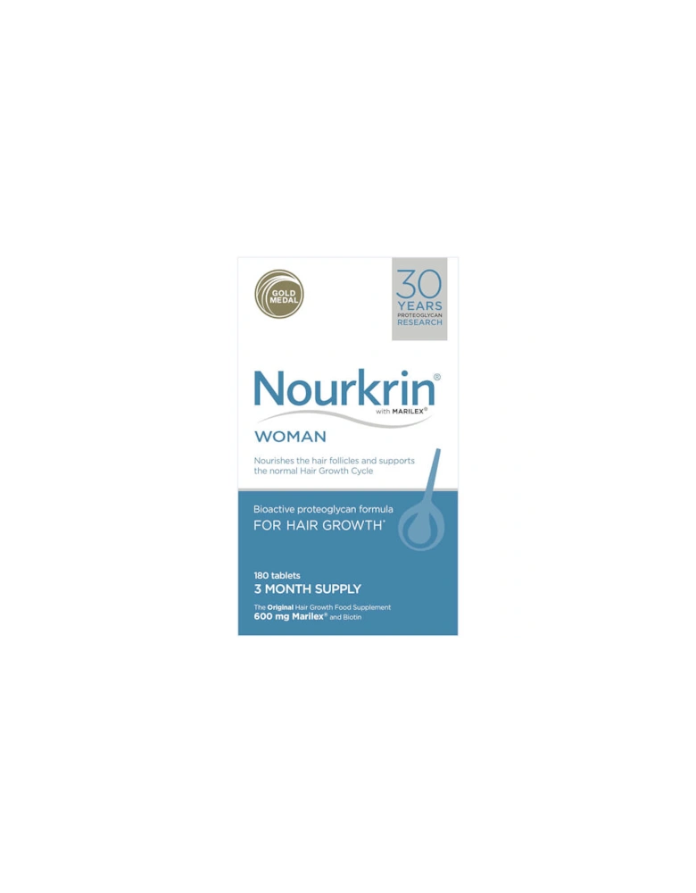 Woman - 3 Month Supply (180 Tablets) - Nourkrin