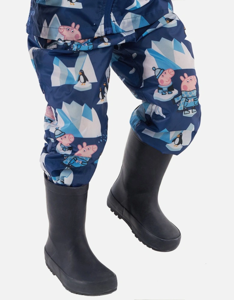 Boys & Girls Peppa Pack It Waterproof Over Trousers