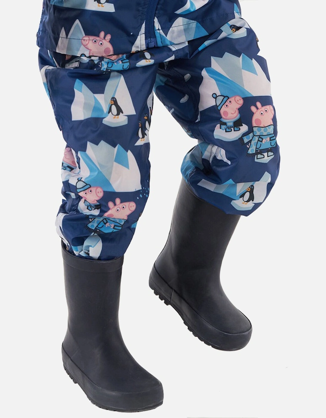 Boys & Girls Peppa Pack It Waterproof Over Trousers, 2 of 1