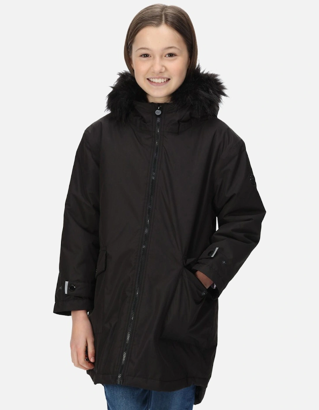 Boys AdelynWaterproof Breathable Parka Coat, 5 of 4