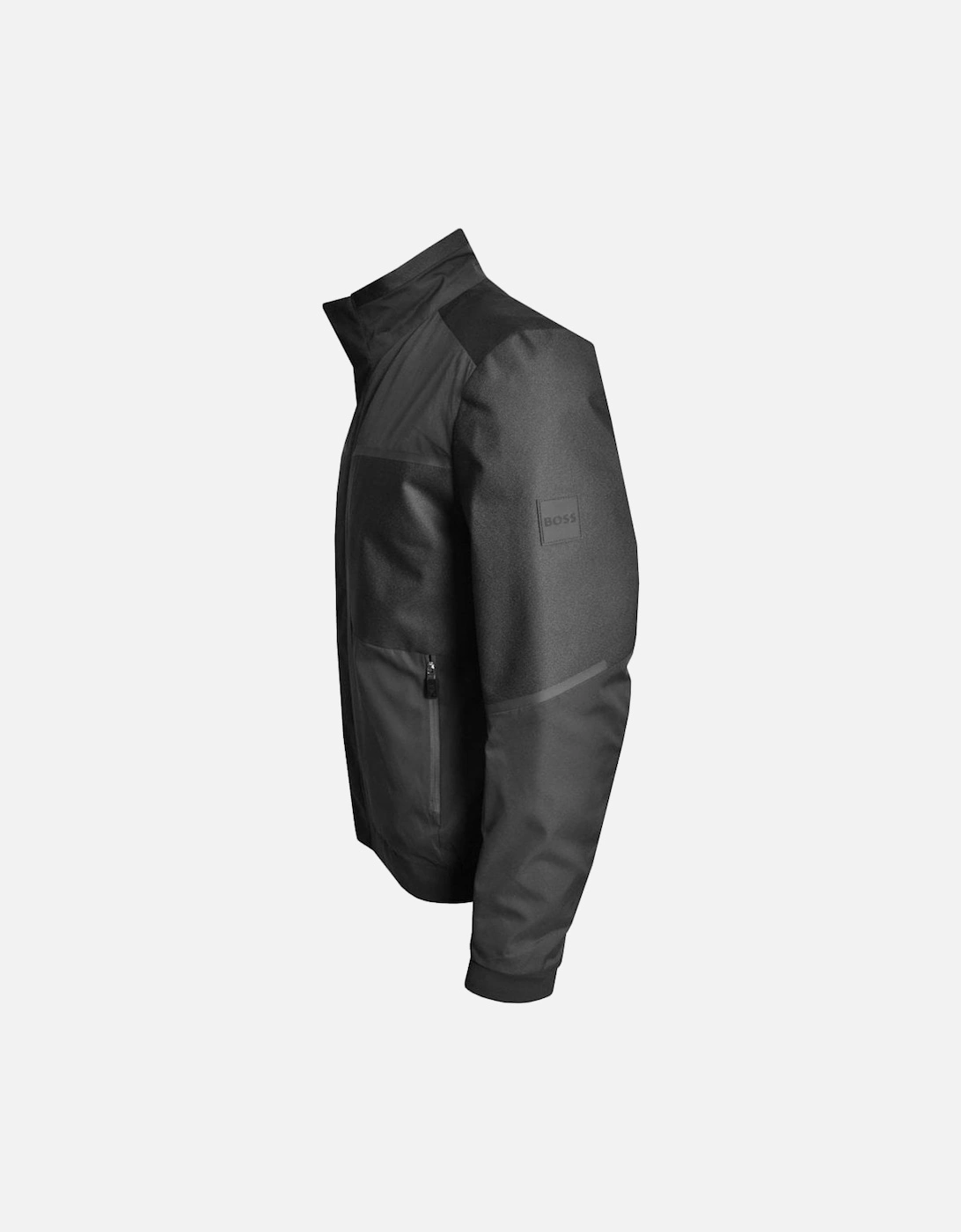 Men's Black Water Resistant J_Kvill Jacket.