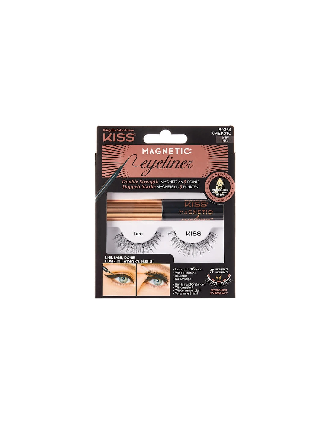 Magnetic Eyeliner/Eyelash Kit 01 - Lure, 2 of 1