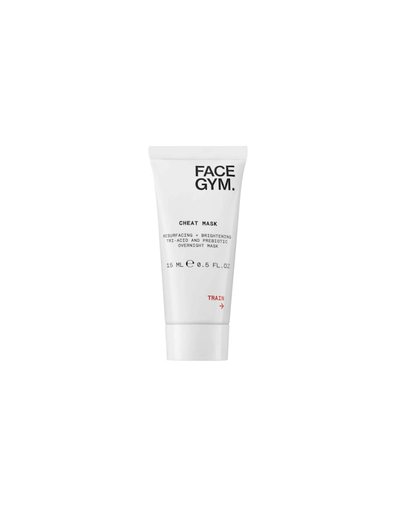 Cheat Mask Resurfacing and Brightening Tri-Acid and Prebiotic Overnight Mask 15ml - FaceGym