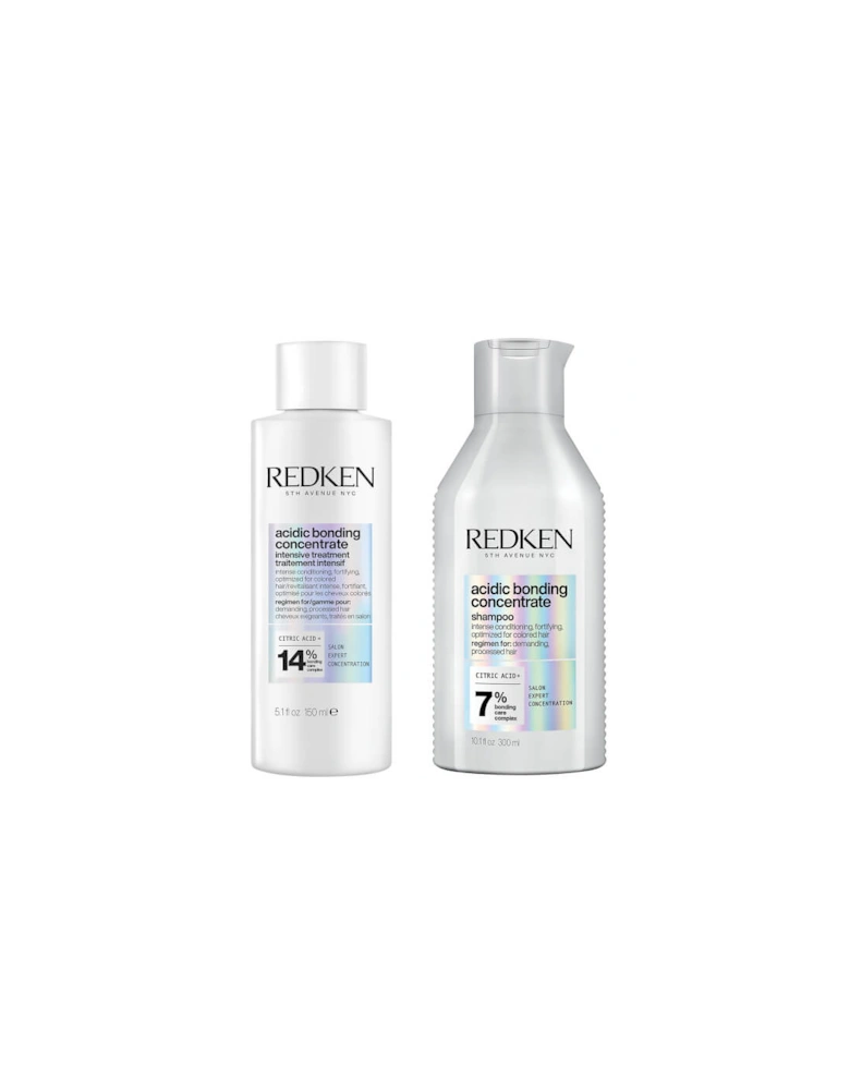 Acidic Bonding Concentrate Intensive Pre-Treatment and Shampoo Duo