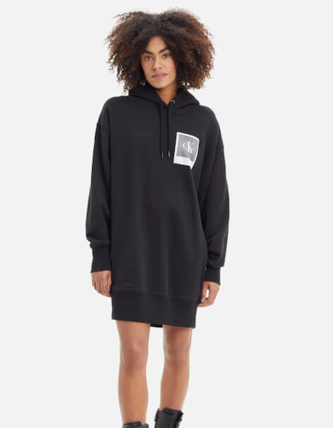 Jeans Polaroid Cotton-Jersey Hooded Dress, 2 of 1