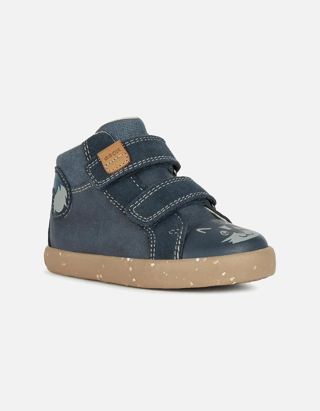 Boys Kilwi Leather Trainers, 2 of 1