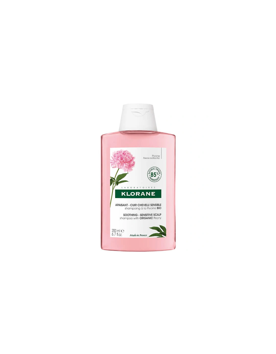 Soothing Shampoo with Organic Peony for Sensitive Scalps 200ml, 2 of 1