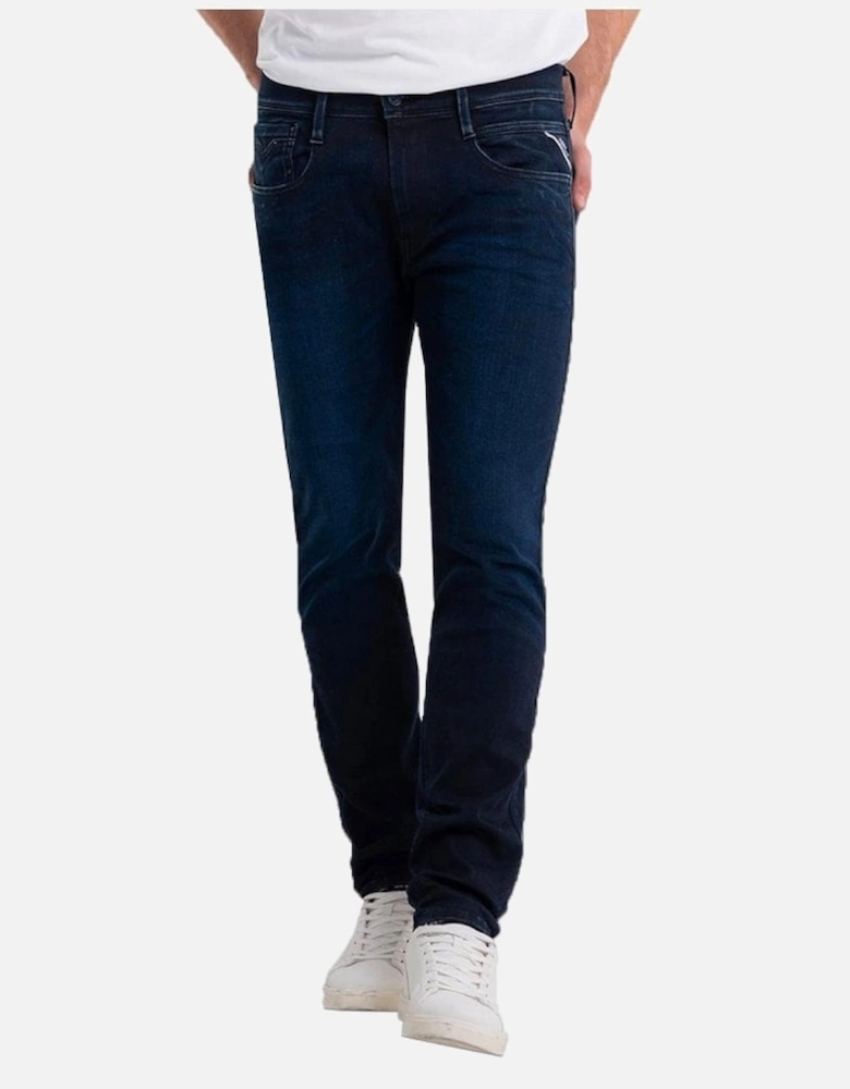 Hyperflex Anbass Forever Blue Slim Fit Jean Dark Blue 007