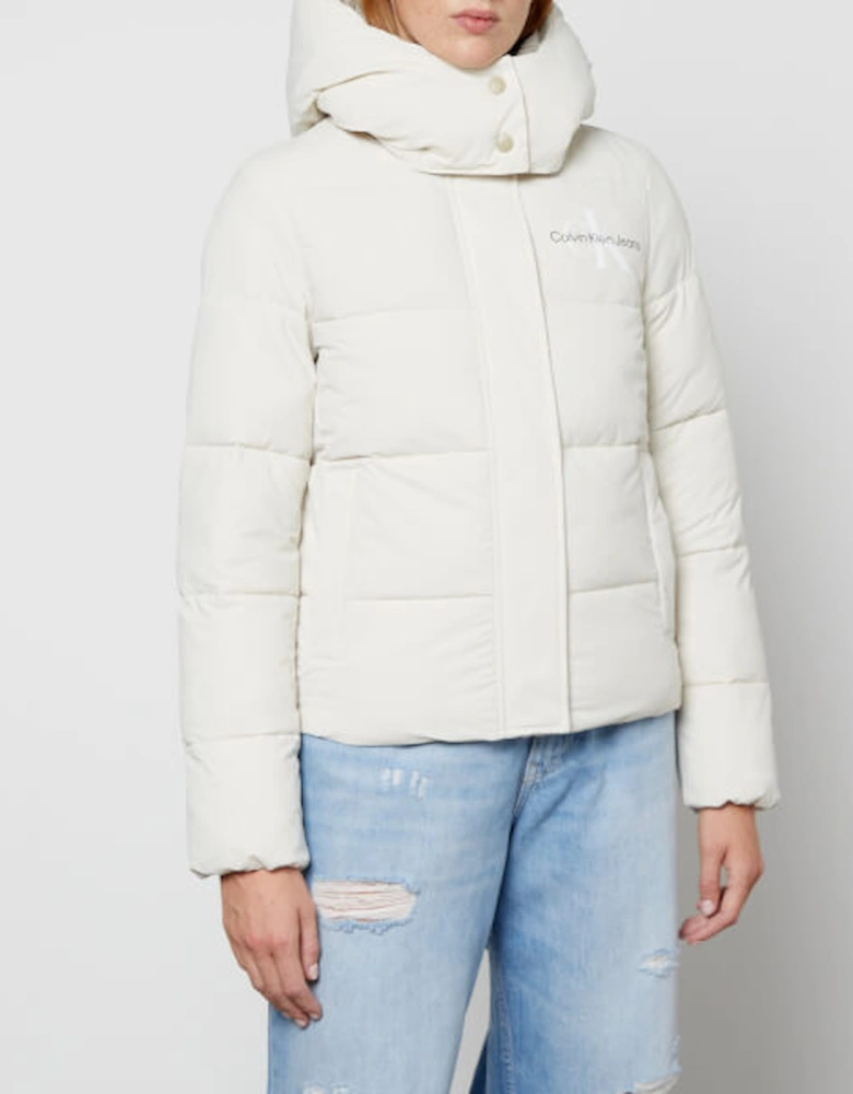 Jeans Shell Padded Puffer Jacket