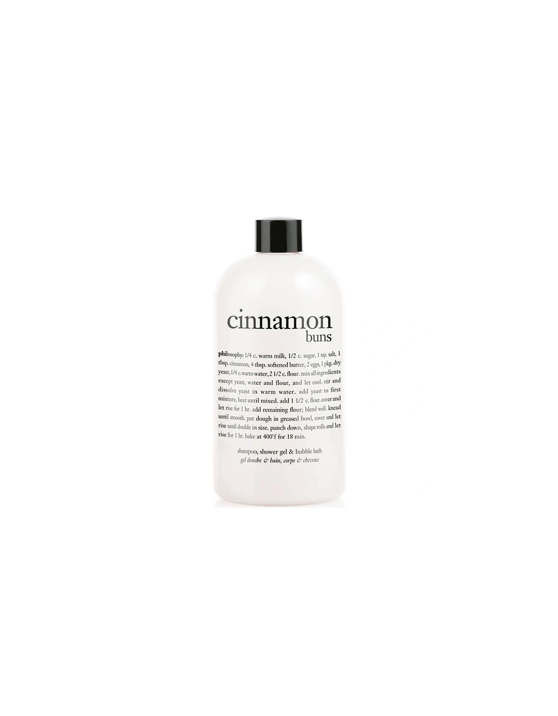 Cinnamon Buns Shampoo, Bath & Shower Gel 480ml, 2 of 1