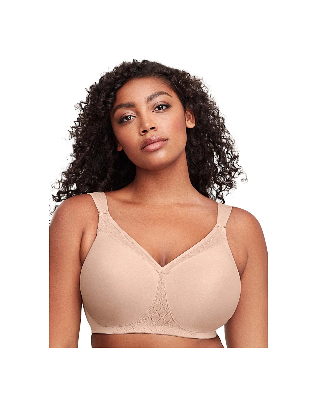 Magiclift Non Wire Seamless Support Tshirt Bra - Café Beige, 2 of 1