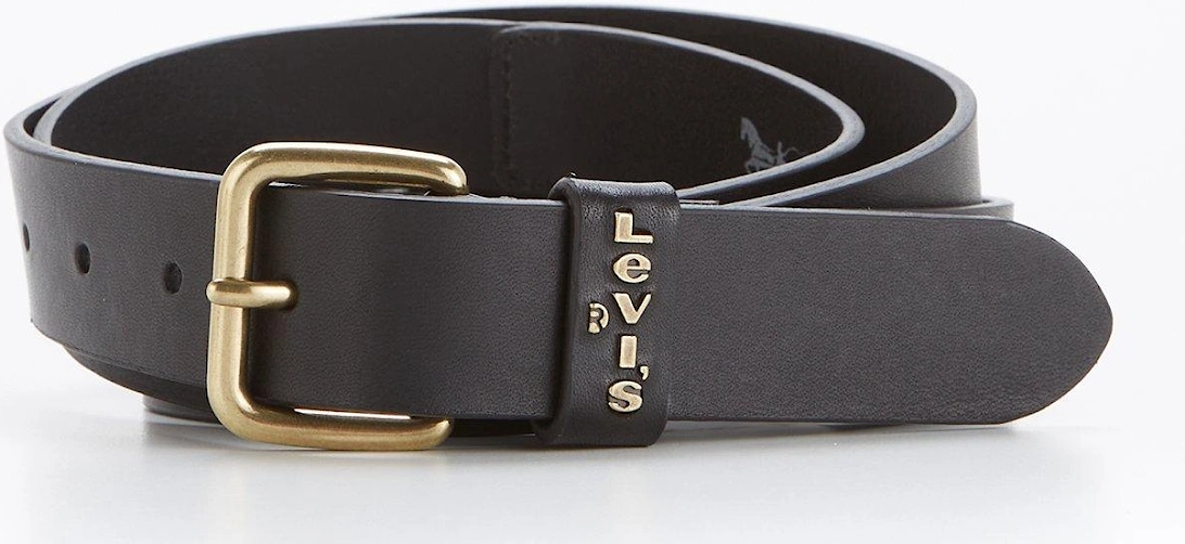 Levi's® Plus Calypso Leather Belt - Black, 2 of 1