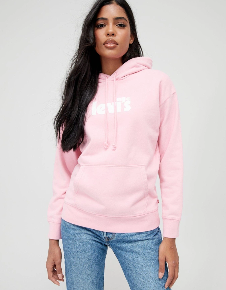 Graphic Standard Hoodie - Pink
