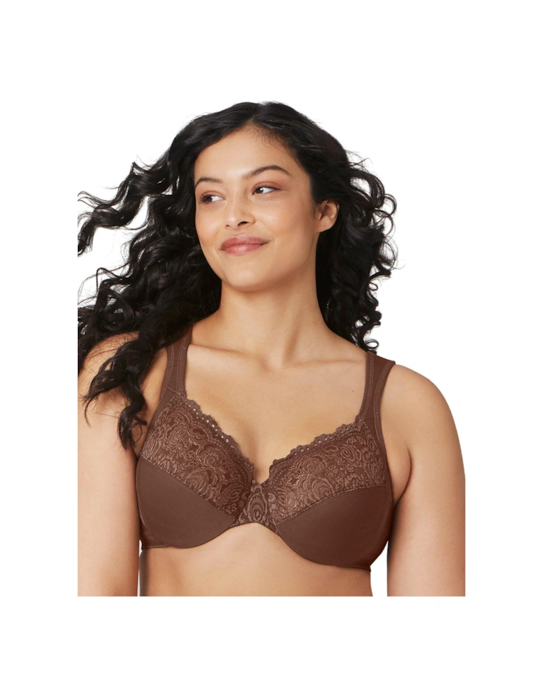 Low Cut Wonderwire Lace Bra