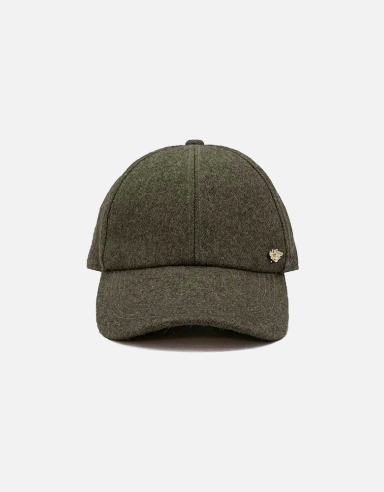 Nina Wool Baseball Cap - Khaki