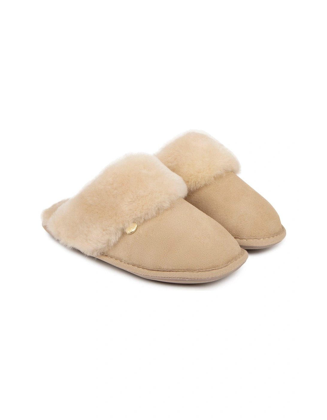 Duchess Soft Cuff Sheepskin Mule - Natural, 2 of 1