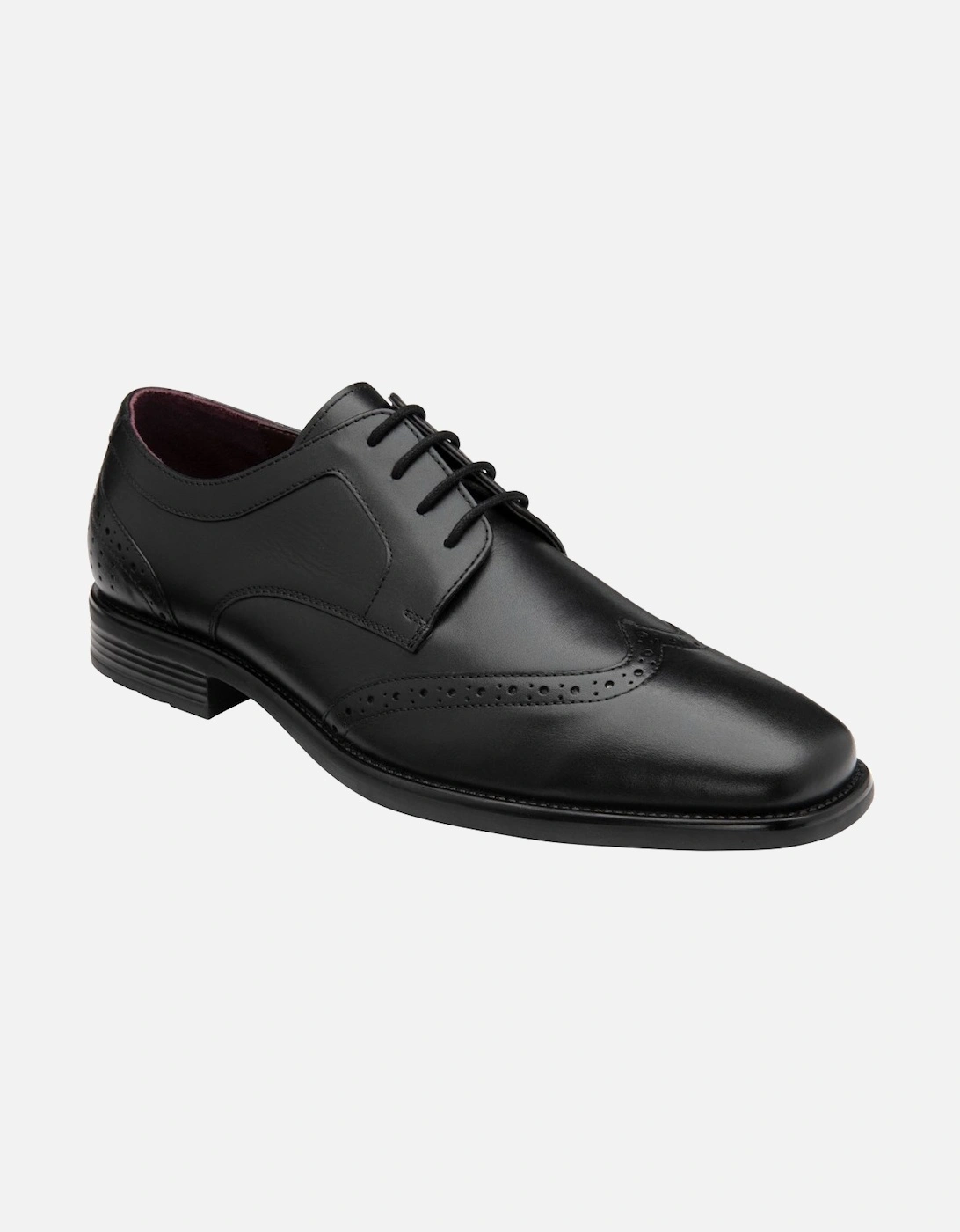 Dartford Mens Wingtip Shoes, 5 of 4