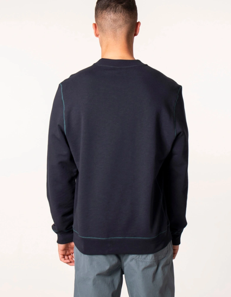 Broad Stripe Zebra Sweatshirt