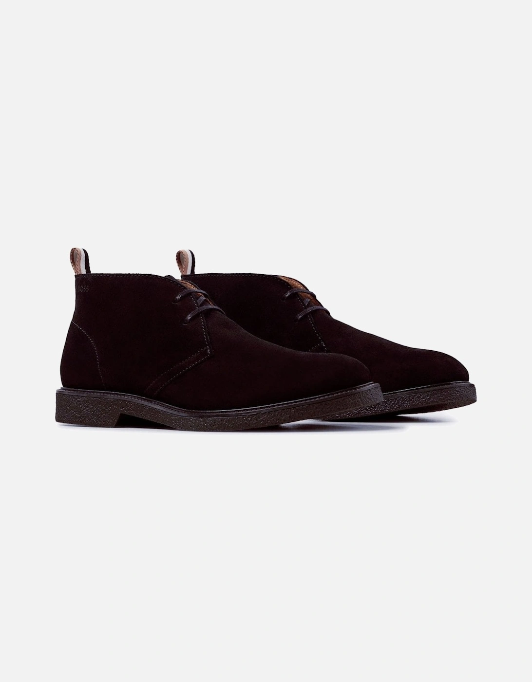 Men's Dark Brown Tunley Desert Boots.