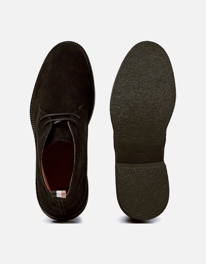 Men's Dark Brown Tunley Desert Boots.