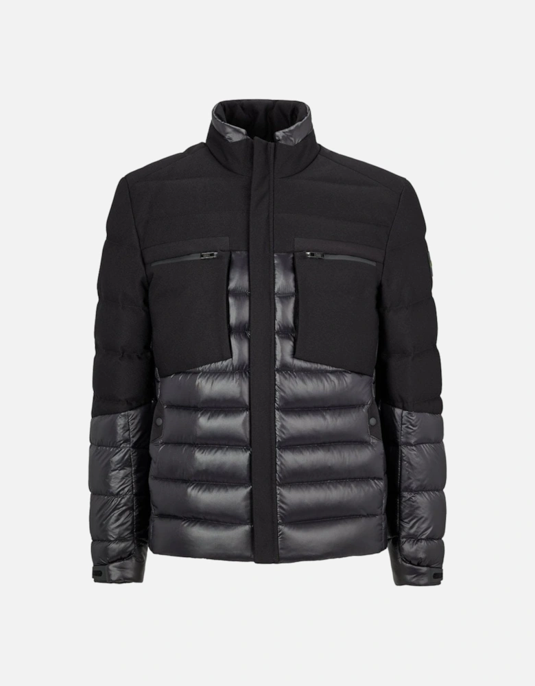 Men's Black J_Bergen Water Repellent Down Jacket