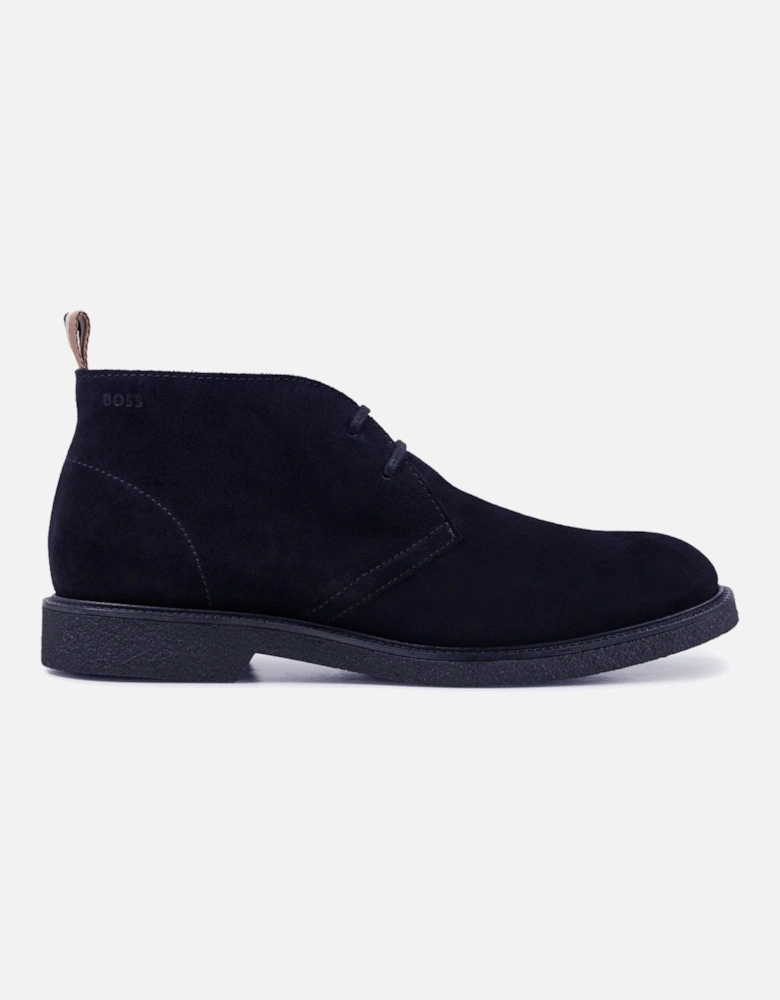 Men's Dark Blue Tunley Desert Boots.