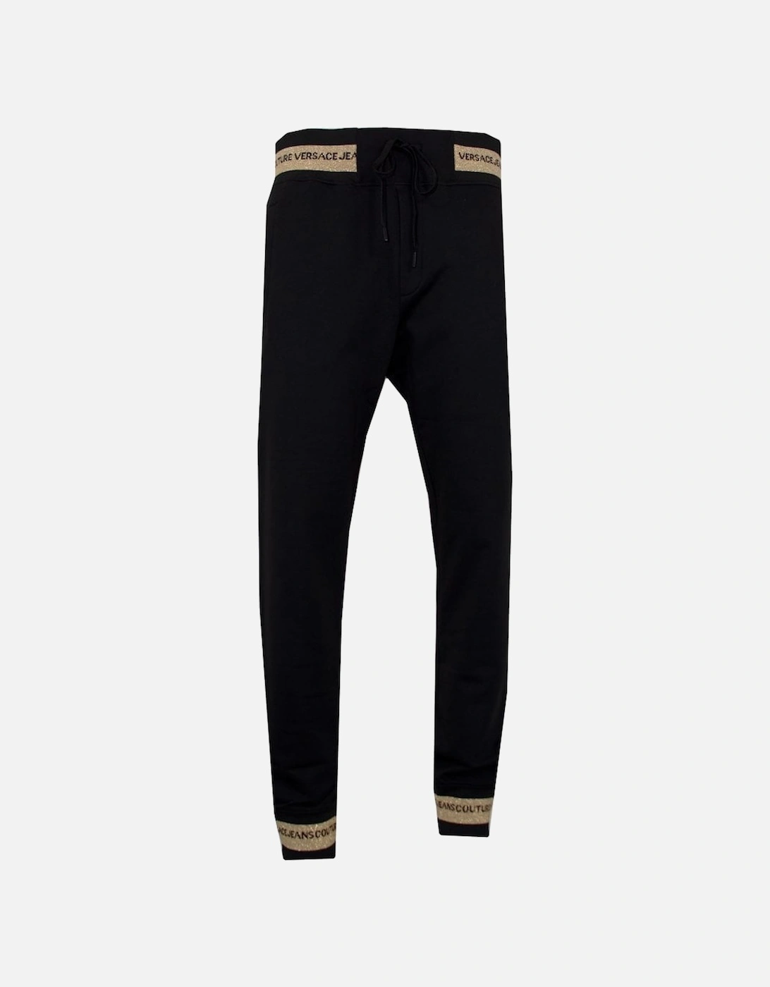Jeans Couture Black Logo Sweat Pants, 3 of 2