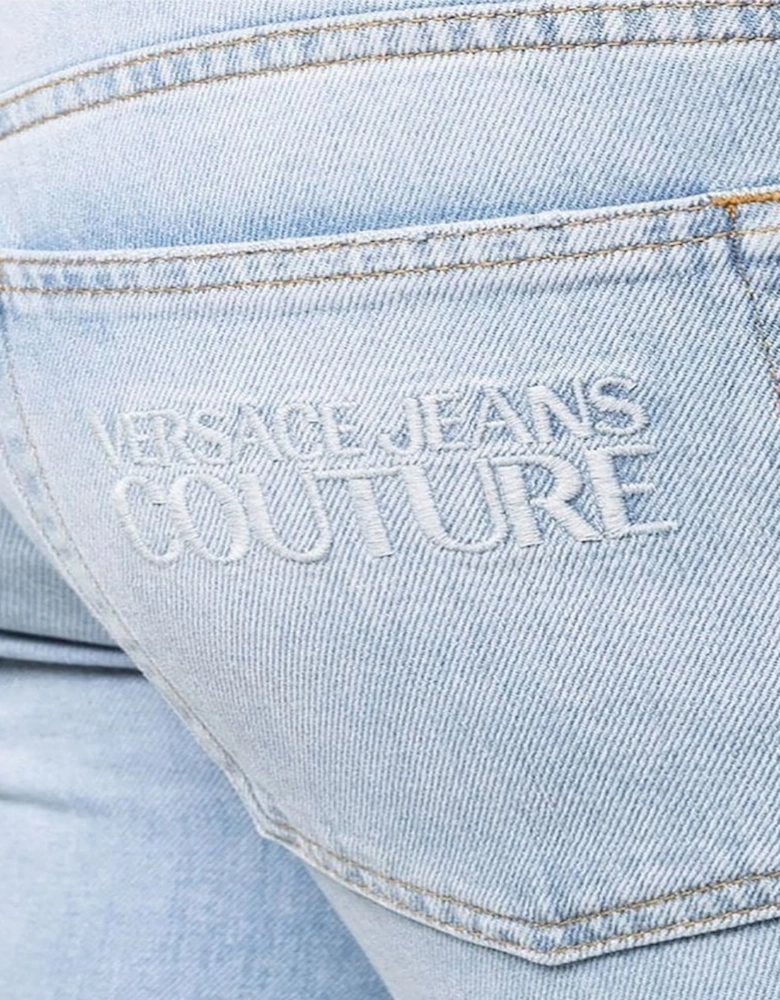Jeans Couture Ripped Embroidered Jeans