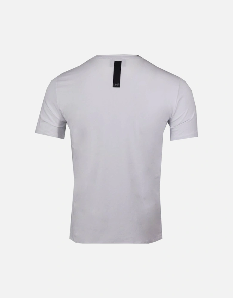 Cavalli Class Raised Logo T-Shirt White