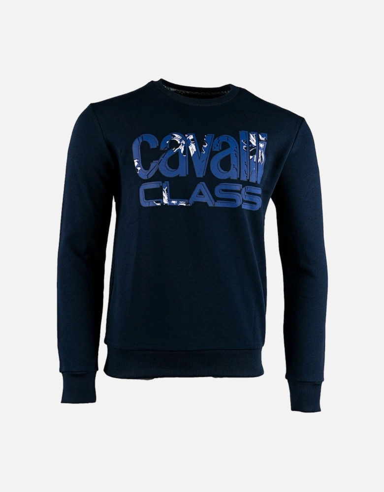 Cavalli Class Sweatshirt Navy