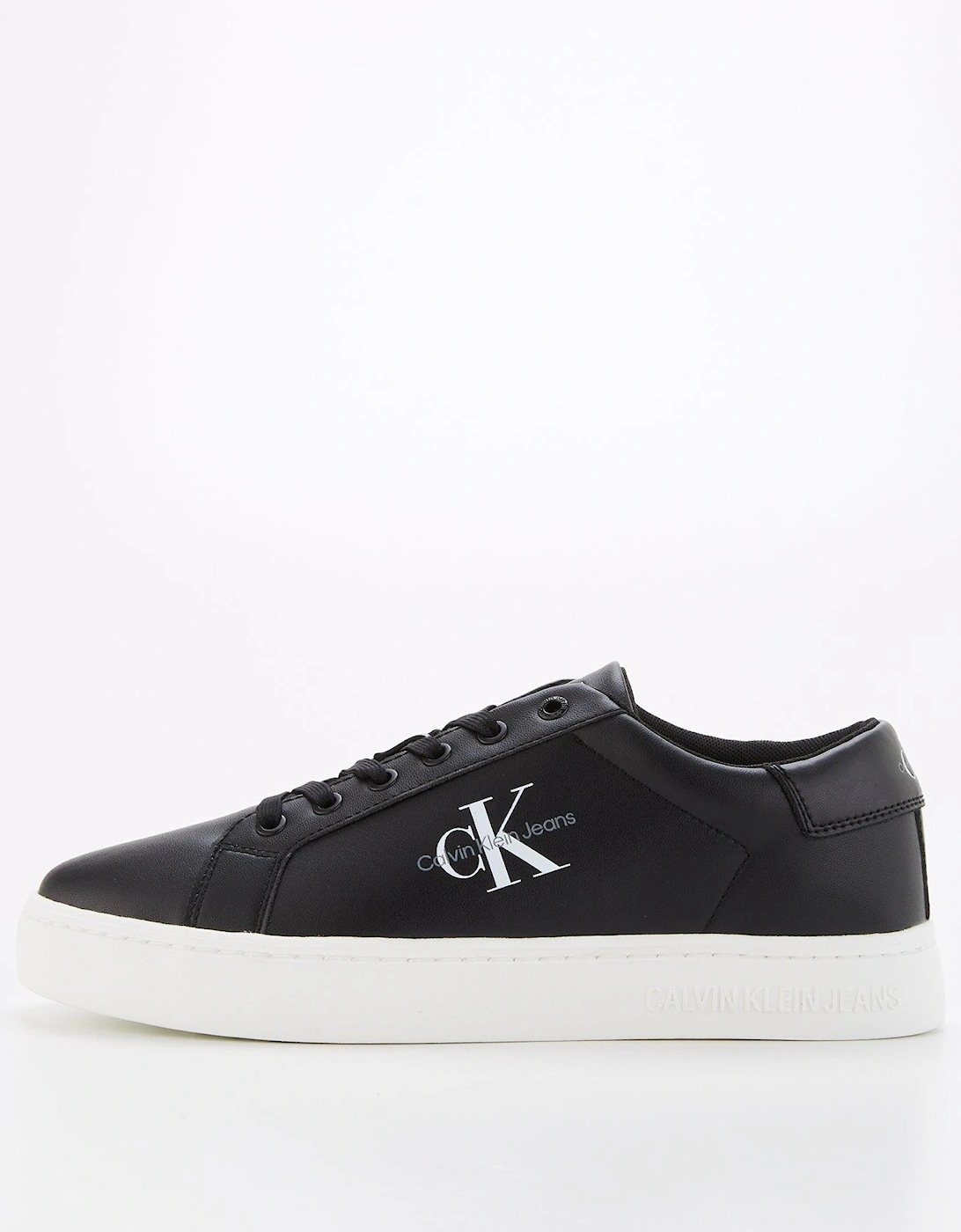 Classic Cupsole Lace Up Trainers - Black, 3 of 2