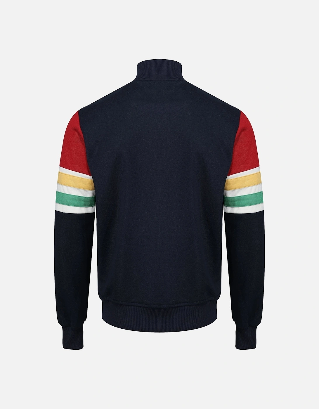Trojan Marley Stripe Sleeve Track Jacket - Navy