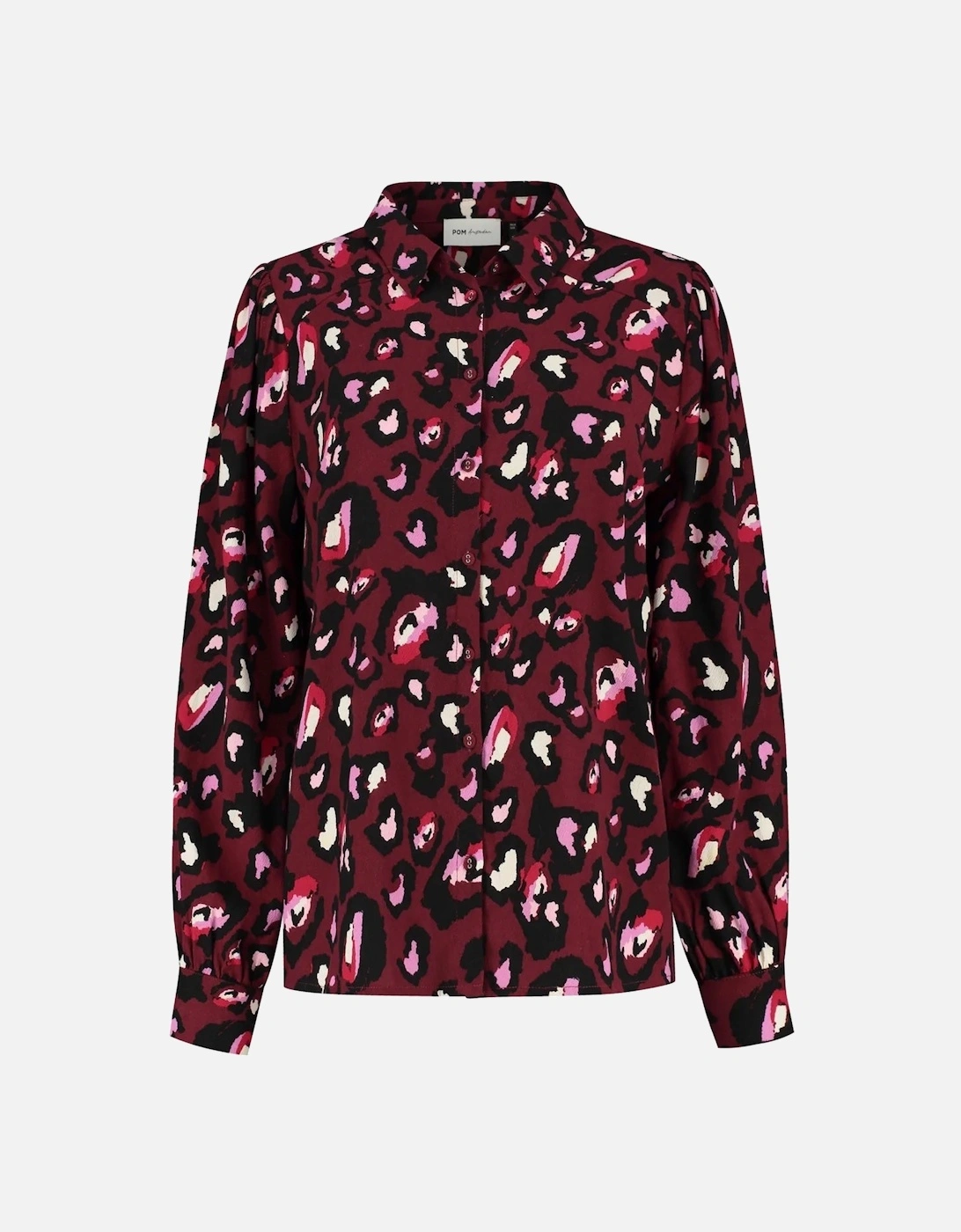 LEOPARD LUSCIOUS RED BLOUSE, 3 of 2