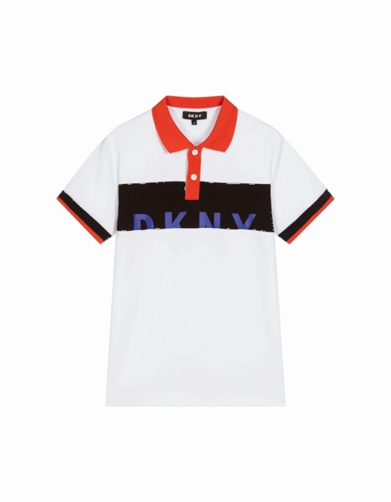 boys Slice Logo Polo