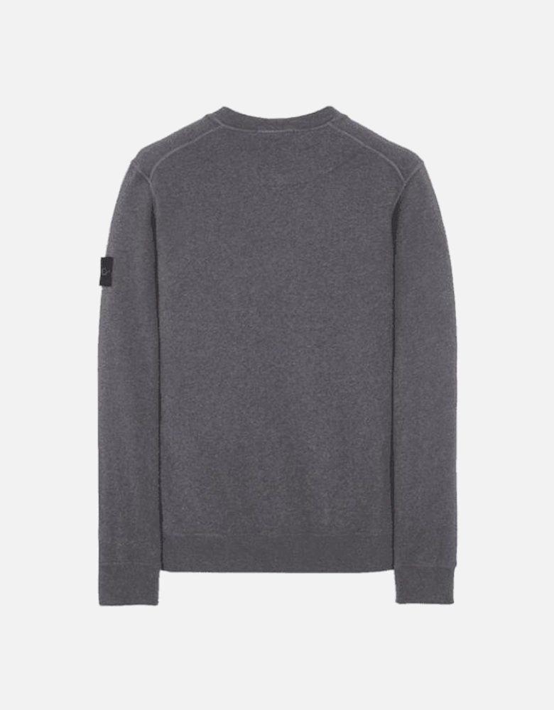 Cotton Fleece Grey Sweatshirt