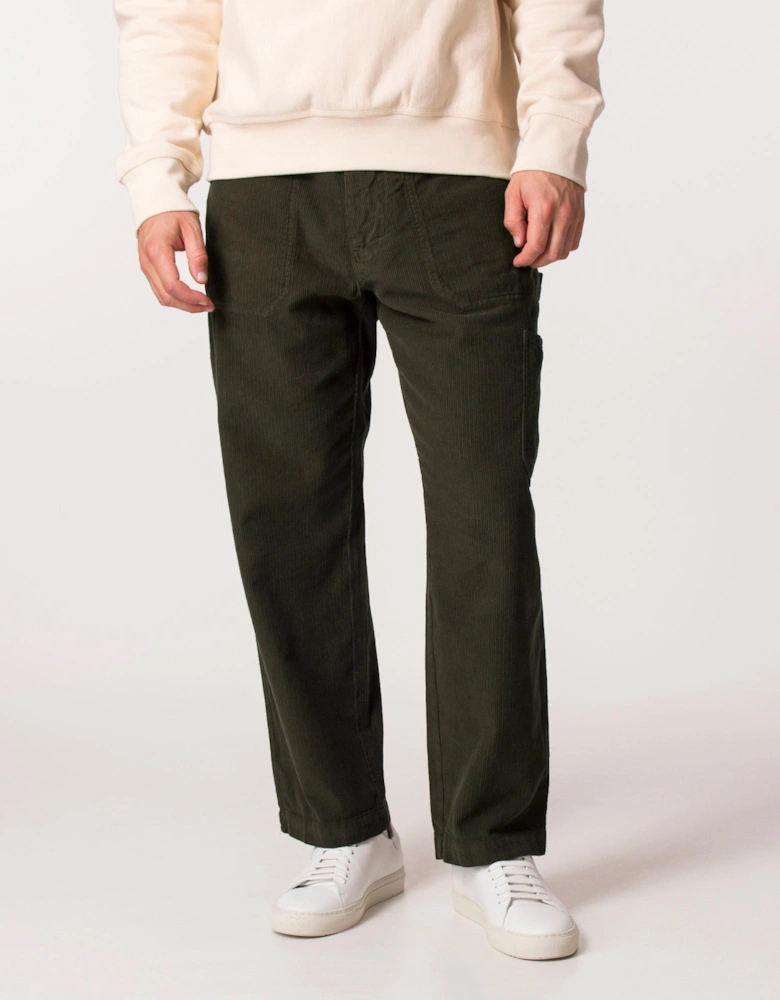 Regular Fit Cord Work Pants