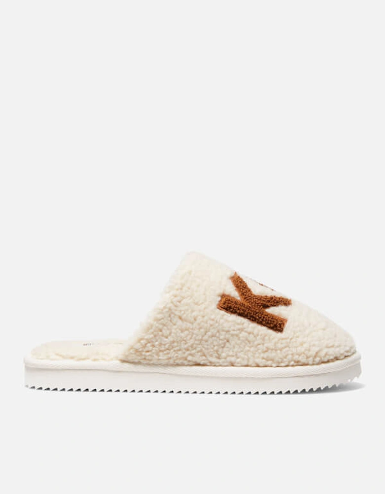 MICHAEL Janis Faux Shearling Slippers