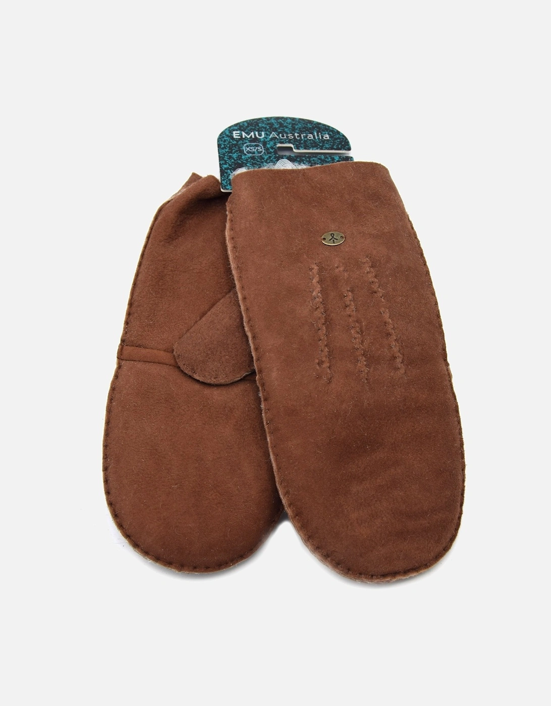 EMU BARRARUNG MITTENS - Brown - Size: ONE size