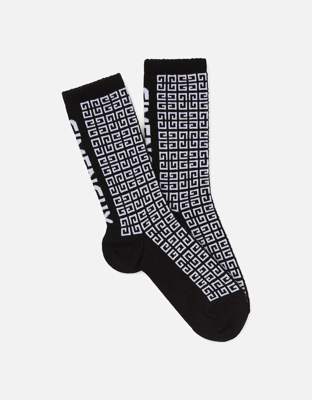 Unisex 4g Logo Socks Black, 2 of 1