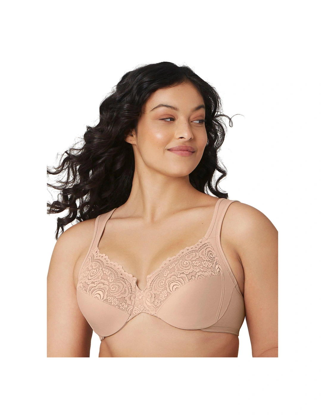 Low Cut Wonderwire Lace Bra, 2 of 1