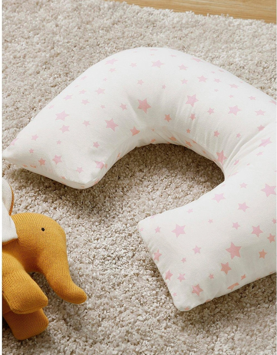 Safe Nights Grow with Me Pillow - Pink Star, 3 of 2