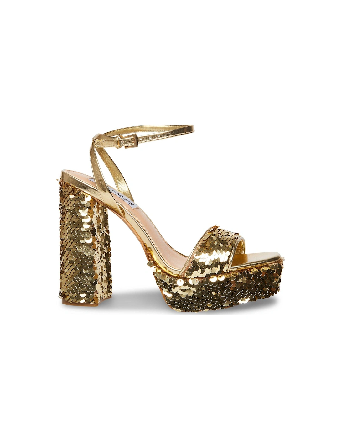 Lessa-s Platform Heeled Sandals - Gold, 5 of 4