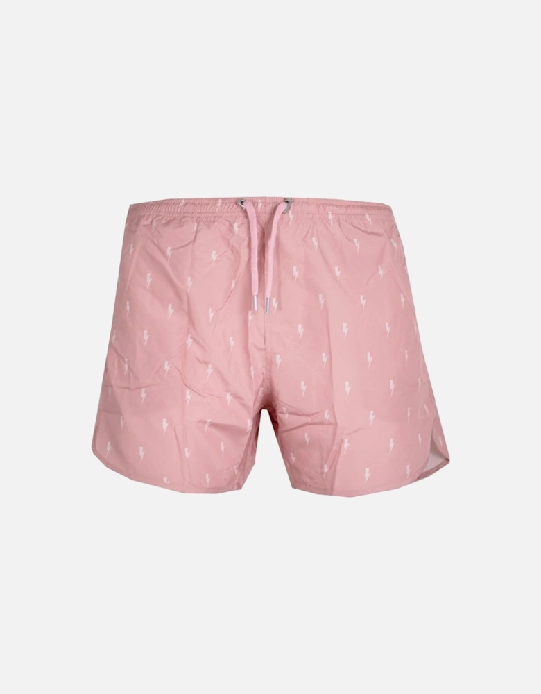 Thunderbolt Swim Shorts Pink