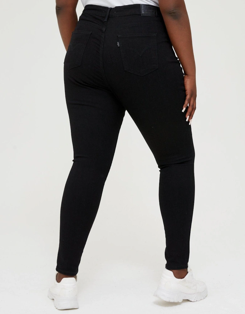 720™ Plus Hi Rise Super Skinny Jean - Black Celestial