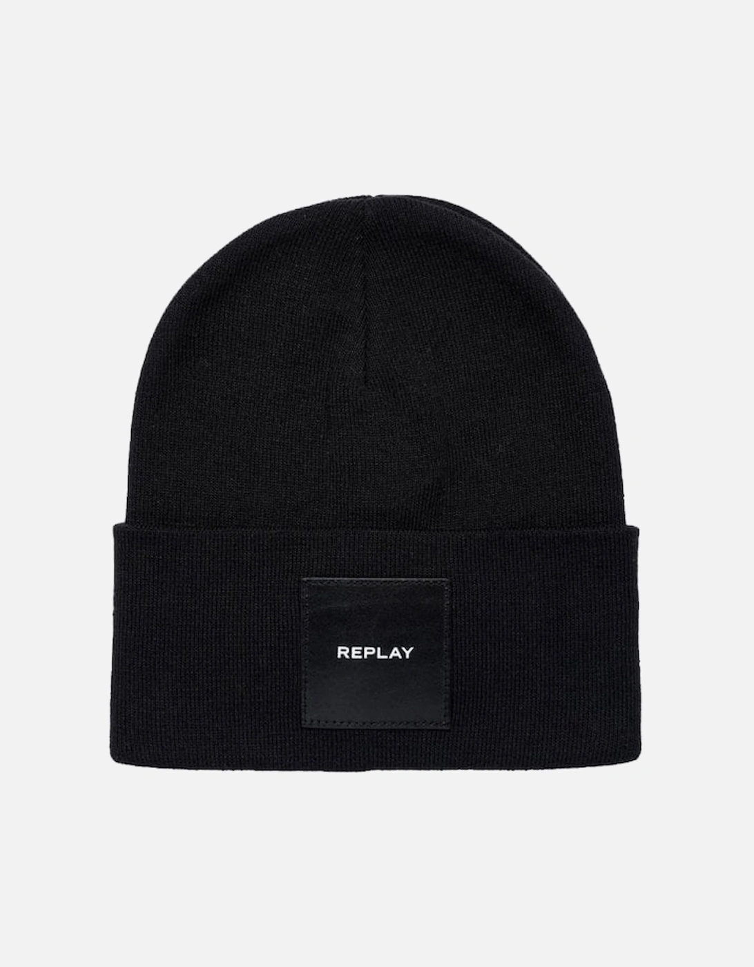 Knitted Beanie Hat Black, 4 of 3