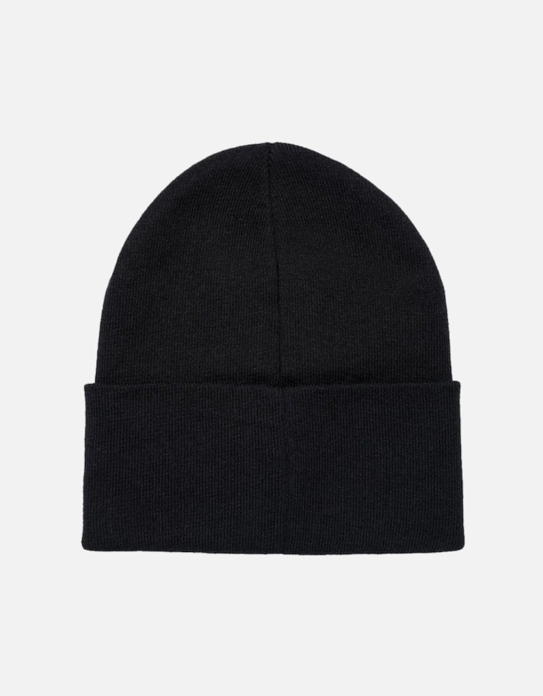Knitted Beanie Hat Black