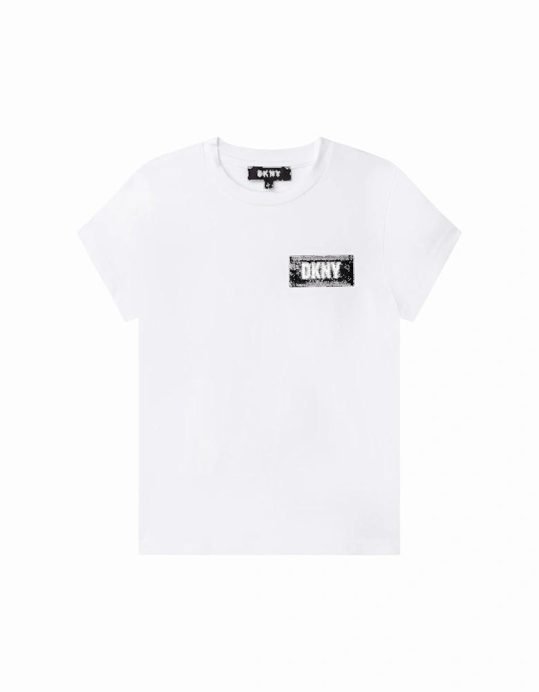 Girls Logo T-shirt White