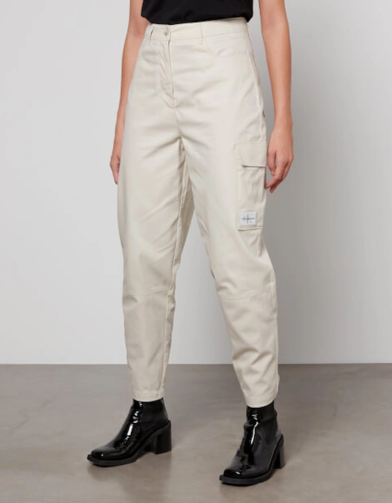 Jeans Cotton-Twill Cargo Trousers
